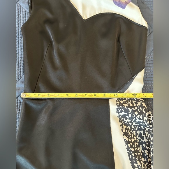 3.1 Phillip Lim 2014 FW runway dress 0 black/white/purple/floral - Picture 10 of 15